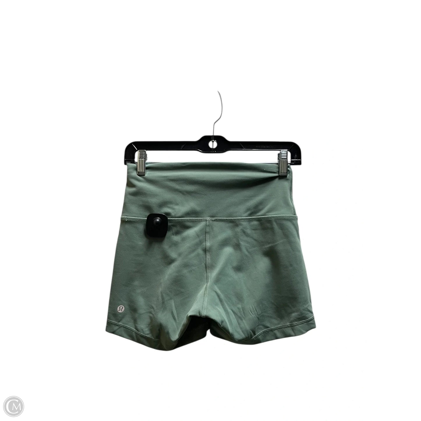 Athletic Shorts By Lululemon In Green, Size: 8