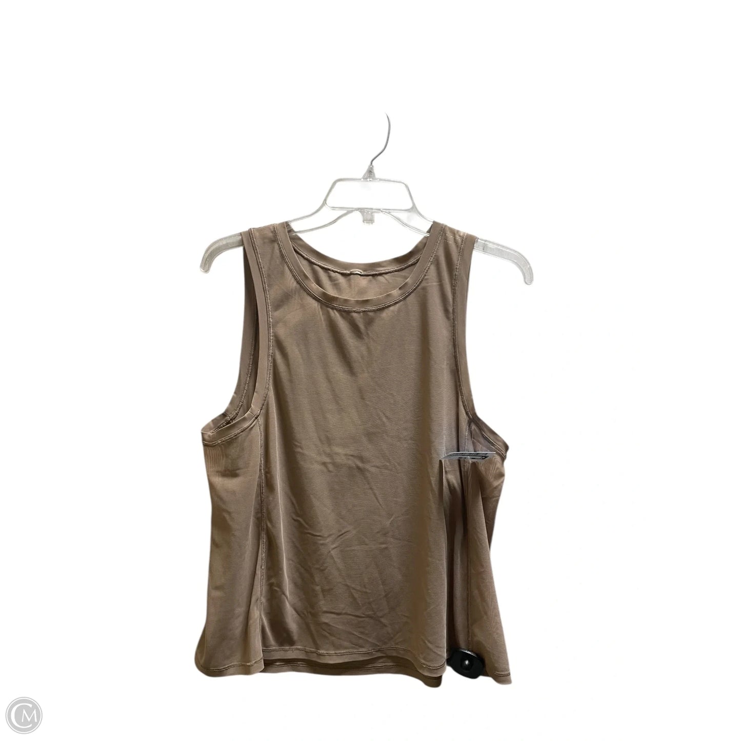 Athletic Tank Top By Lululemon In Brown, Size: M