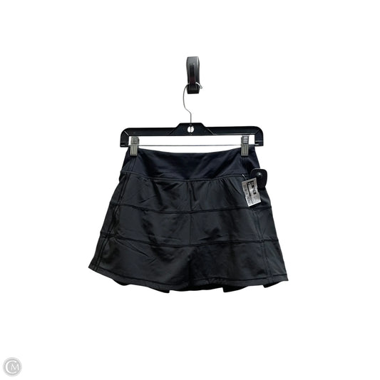 Athletic Skirt By Lululemon In Black, Size: 2
