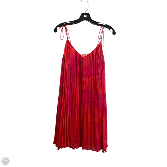Dress Casual Short By Halston Heritage In Pink, Size: Xs