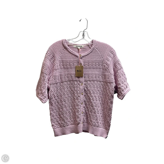 Top Short Sleeve By Boden In Pink, Size: M