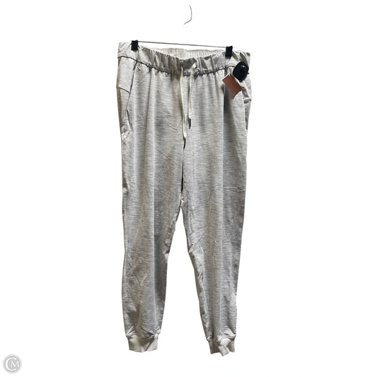 Athletic Pants By Lululemon In Grey, Size: 8
