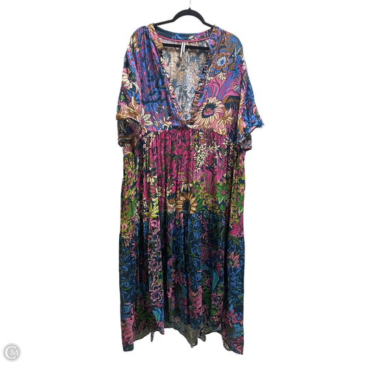 Dress Casual Maxi By Anthropologie In Pink, Size: 2x