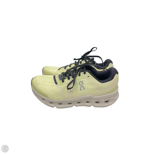 Shoes Athletic By On In Yellow, Size: 8.5