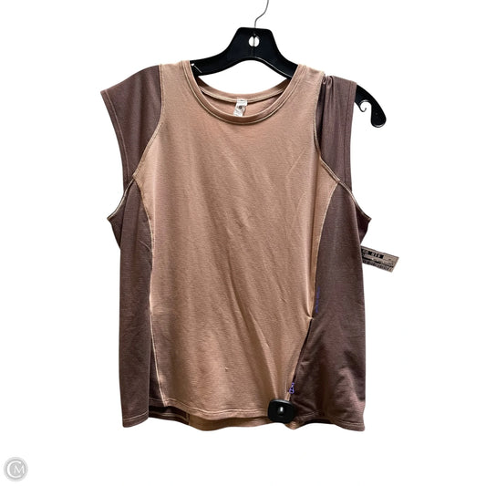 Athletic Tank Top By Lululemon In Brown, Size: 10