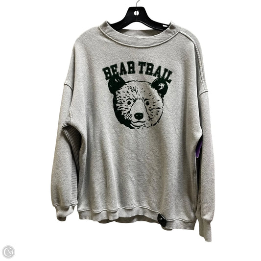 Sweatshirt Collar By Aerie In Grey, Size: Xs