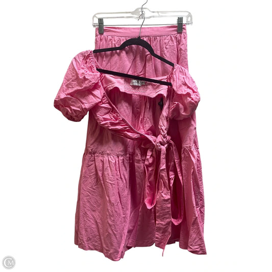 Skirt Suit 2pc By Petal & Pup In Pink, Size: 4