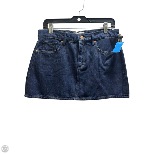 Skirt Mini & Short By Paige In Blue, Size: 4