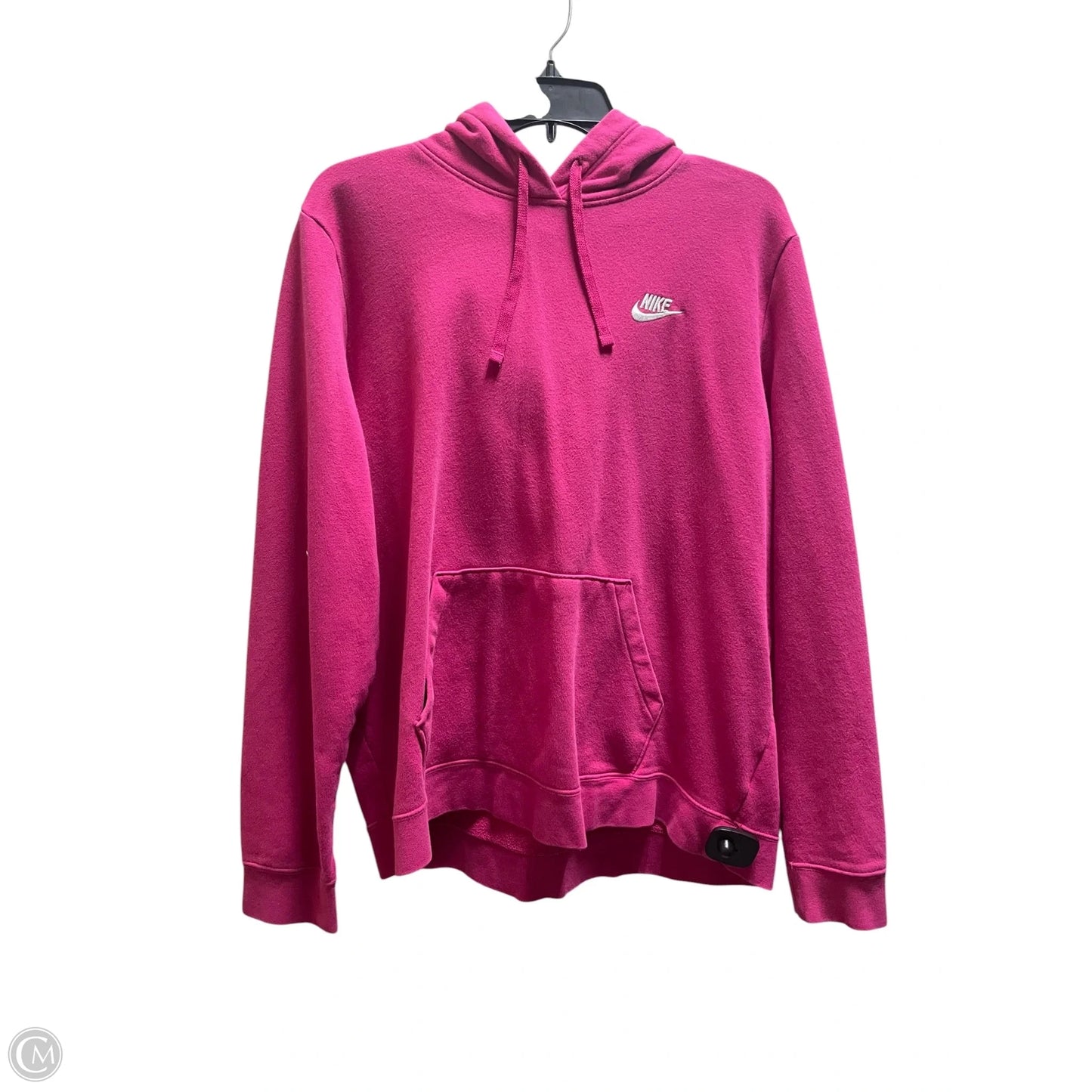 Athletic Sweatshirt Hoodie By Nike Apparel In Pink, Size: Xl