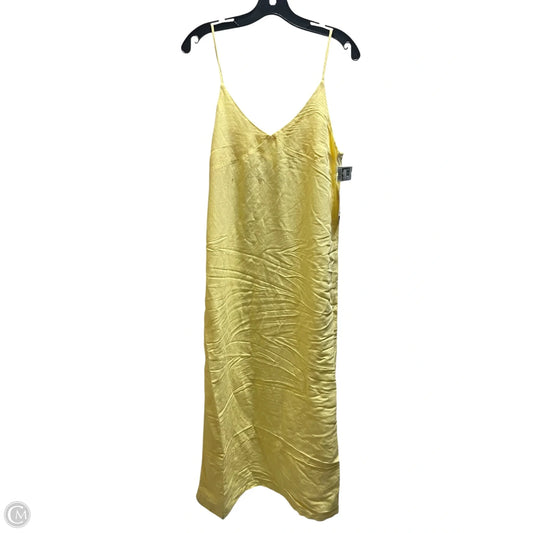 Dress Casual Maxi By Rip Curl In Yellow, Size: Xs