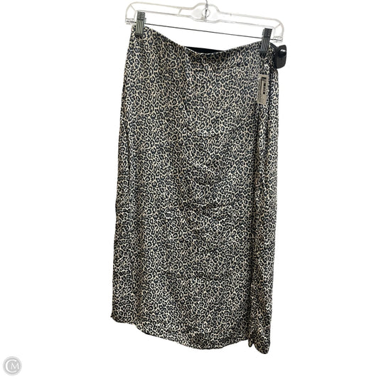 Skirt Midi By American Eagle In Animal Print, Size: M