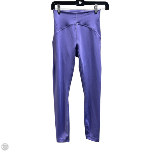 Athletic Leggings By Lululemon In Purple, Size: 4