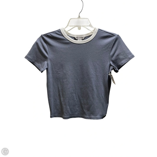 Top Short Sleeve By Athleta In Blue, Size: Xs