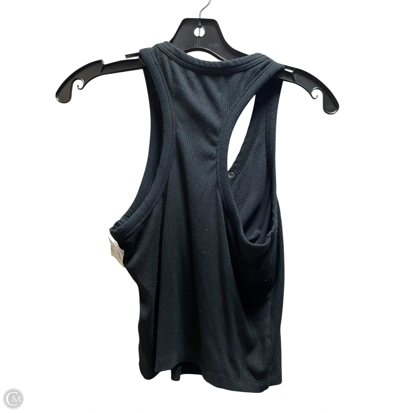 Top Sleeveless By Offline In Black, Size: M
