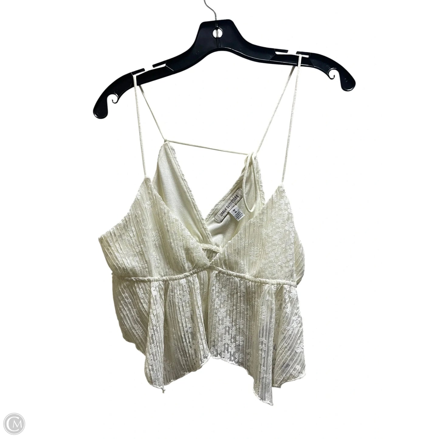 Top Sleeveless By Urban Outfitters In Cream, Size: M