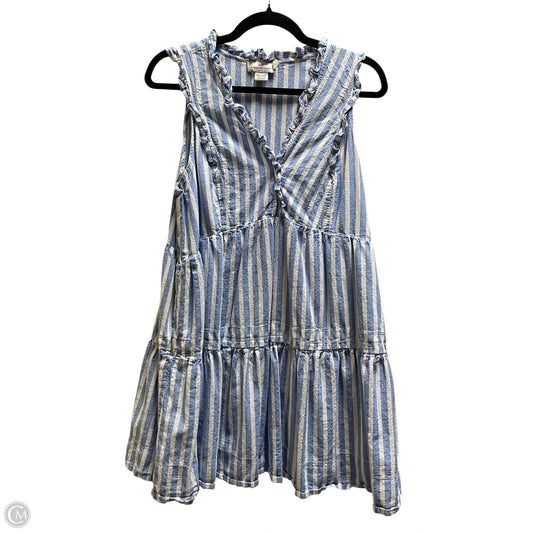 Dress Casual Maxi By Vineyard Vines In Striped Pattern, Size: L