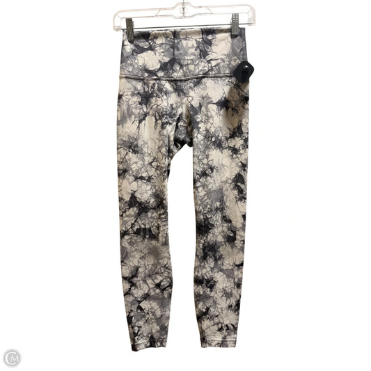 Athletic Leggings By Lululemon In Grey, Size: 4