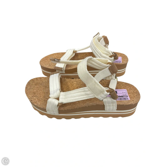 Sandals Flats By Reef In White, Size: 7