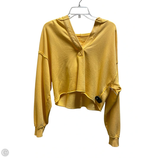 Sweatshirt Hoodie By Aerie In Orange, Size: S