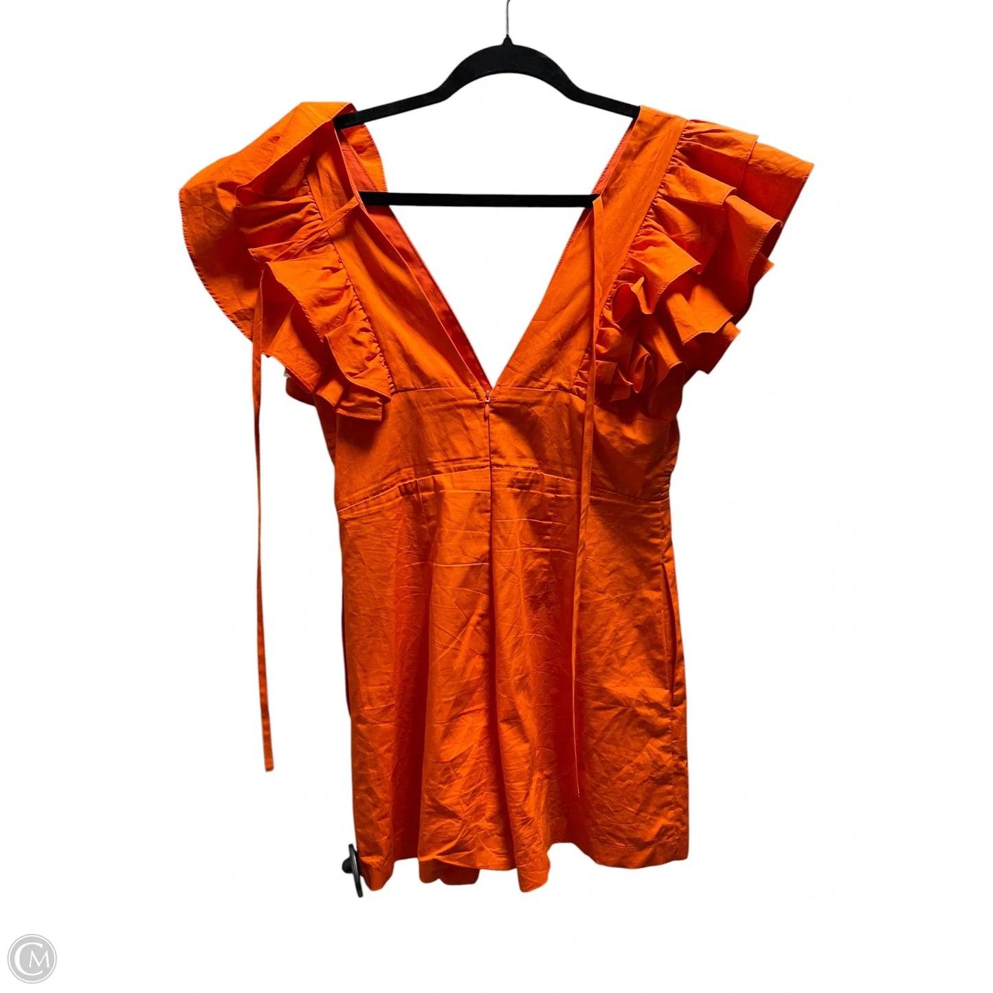 Romper By Day + Moon In Orange, Size: S