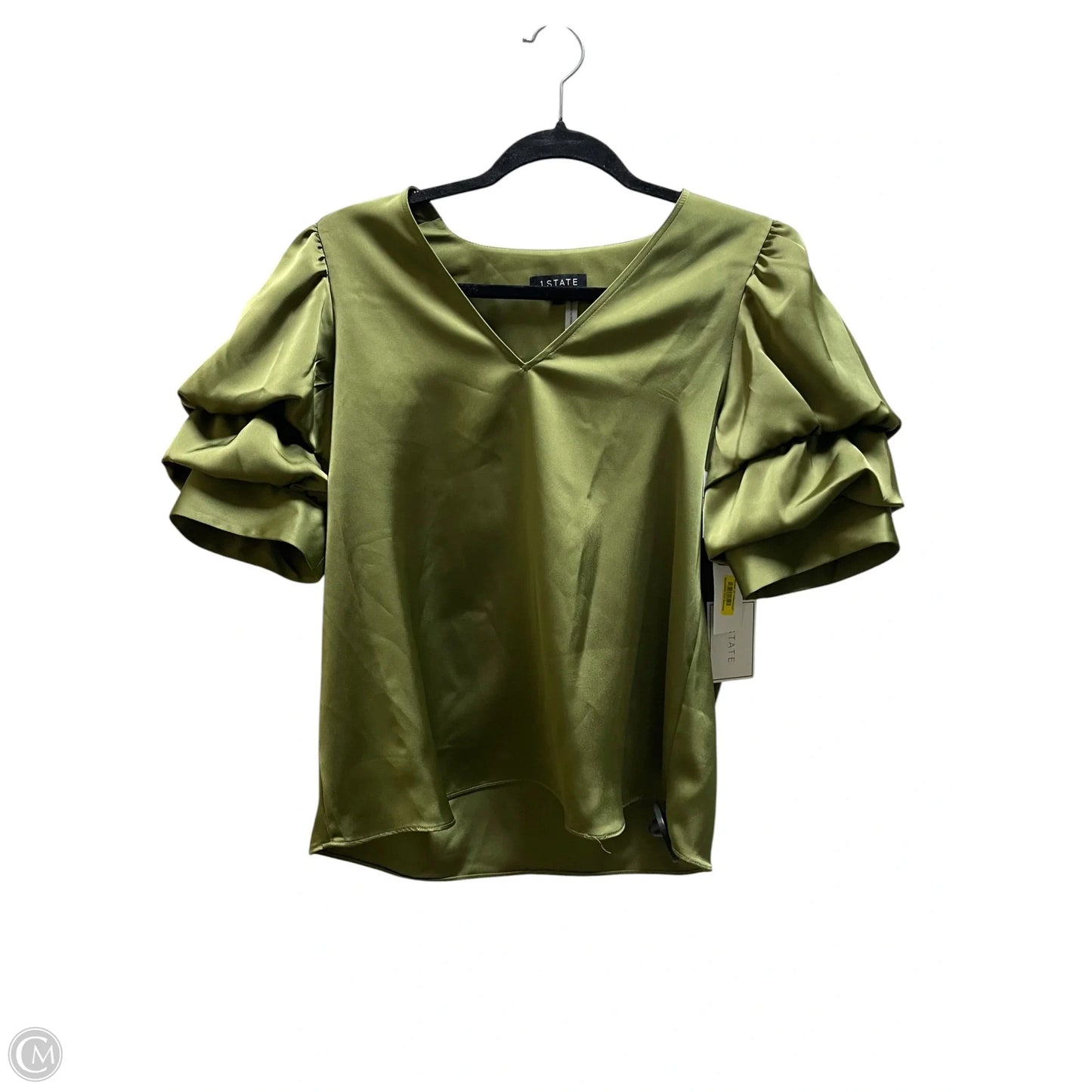 Top Short Sleeve By 1.state In Green, Size: S
