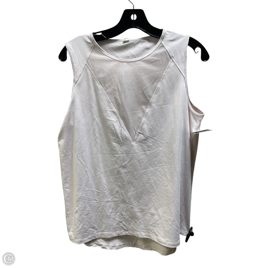 Athletic Tank Top By Lululemon In Pink, Size: 6
