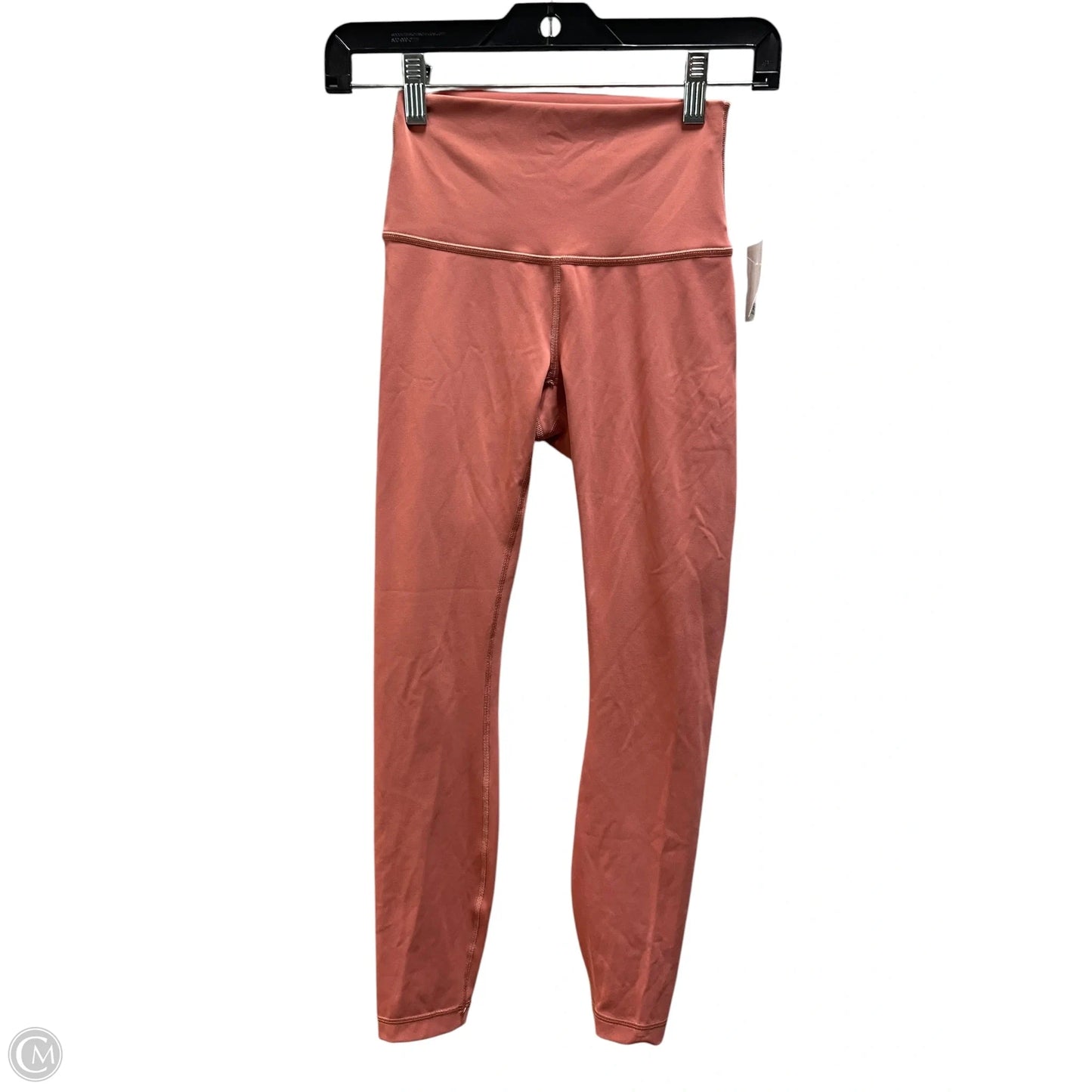 Athletic Leggings By Lululemon In Orange, Size: 2