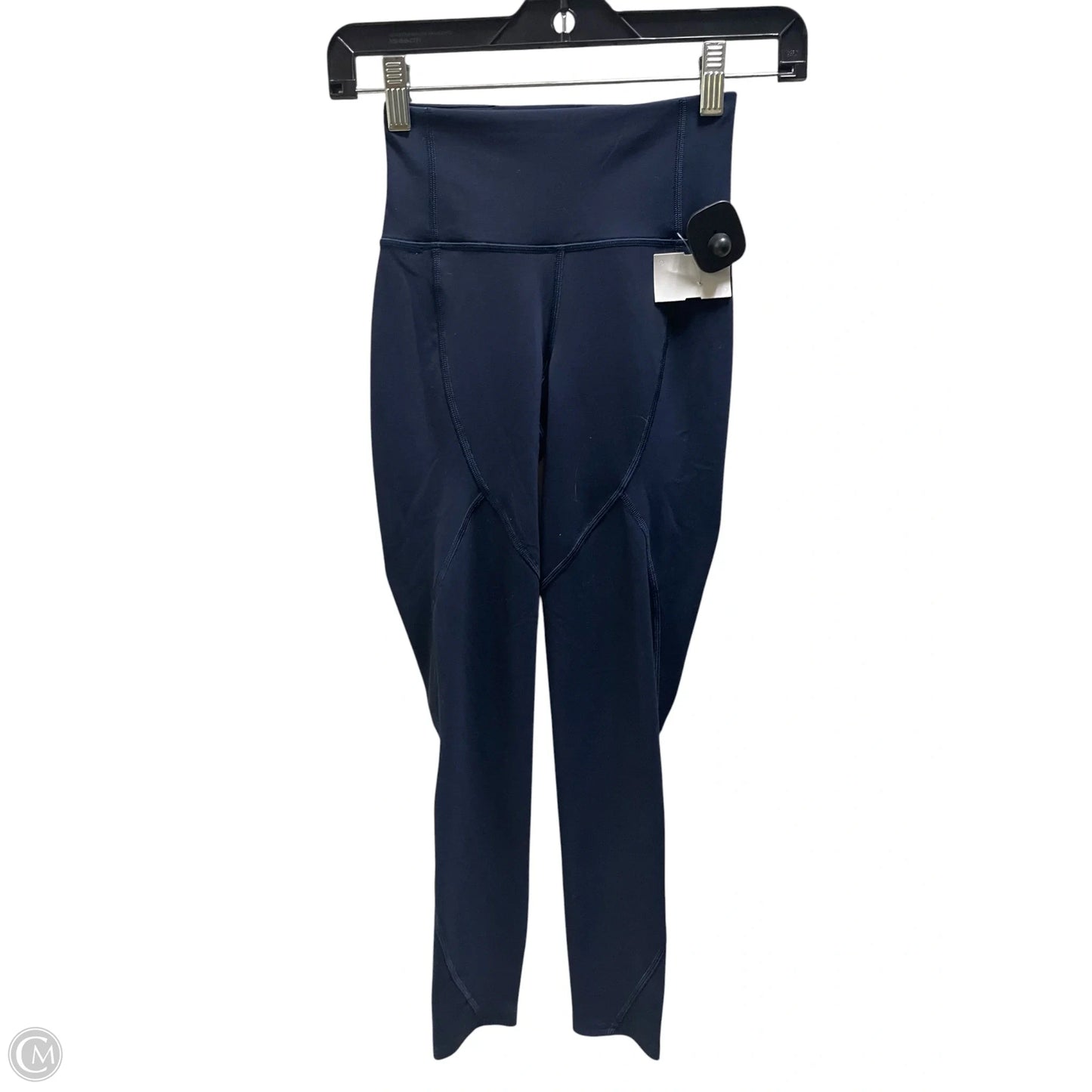 Athletic Leggings By Lululemon In Navy, Size: 2