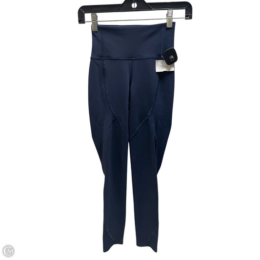 Athletic Leggings By Lululemon In Navy, Size: 2