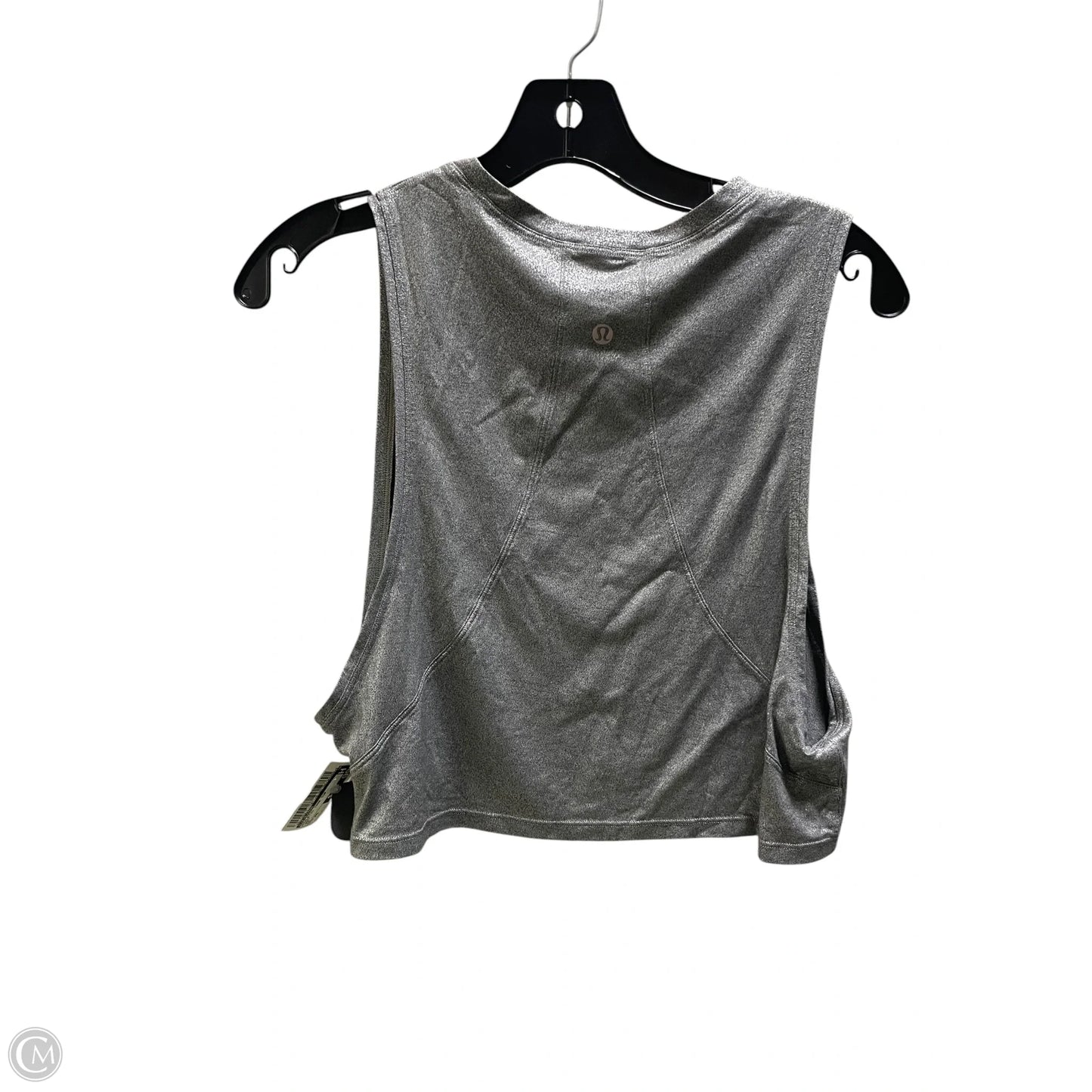 Athletic Tank Top By Lululemon In Grey, Size: Xs