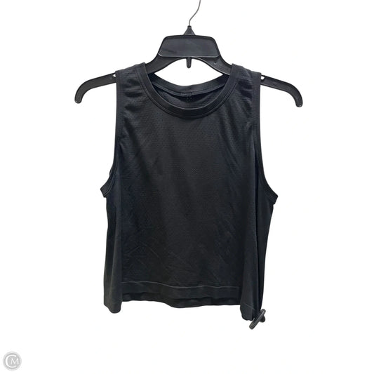 Athletic Tank Top By Lululemon In Black, Size: S