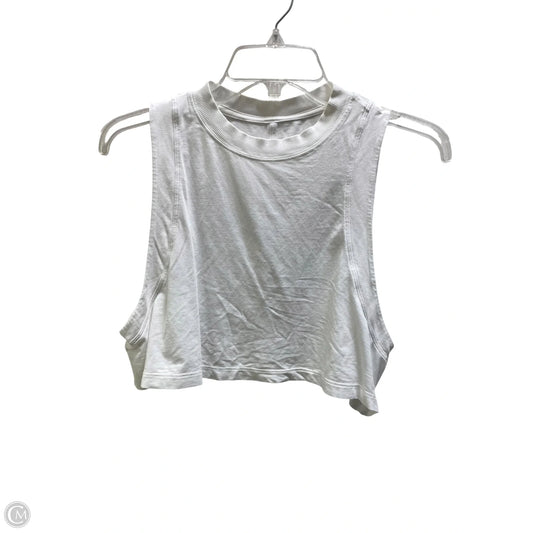 Athletic Tank Top By Lululemon In White, Size: Xs
