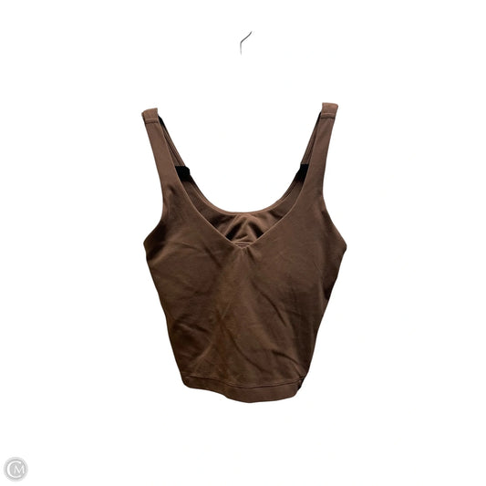 Athletic Tank Top By Lululemon In Brown, Size: 2