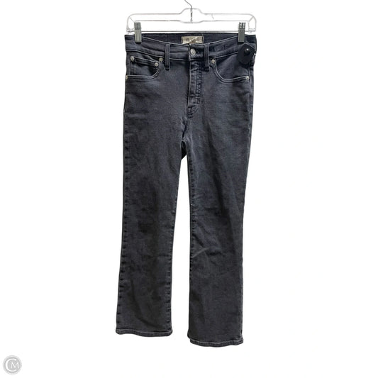 Jeans Straight By Madewell In Grey, Size: 4