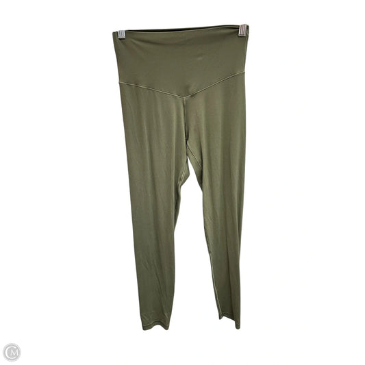 Athletic Leggings By Aerie In Green, Size: M