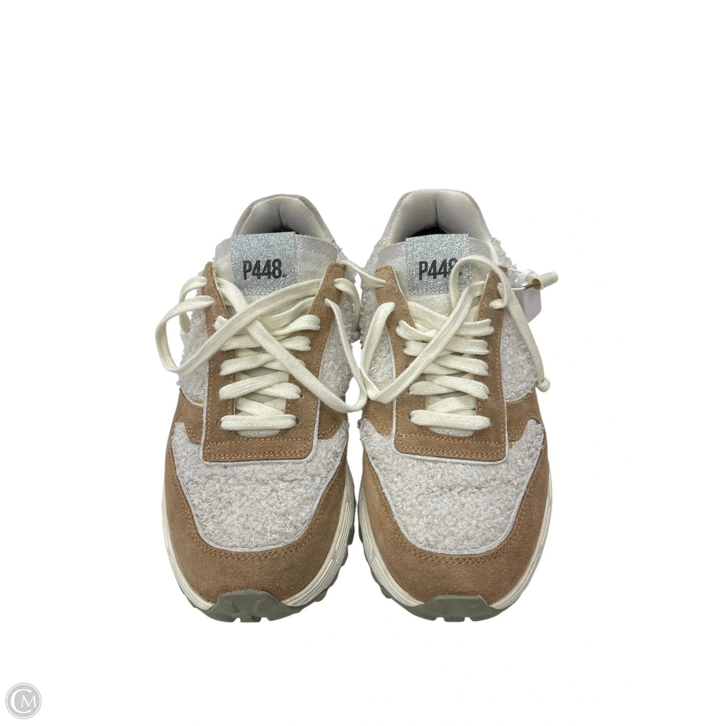 Shoes Athletic By Clothes Mentor In Tan, Size: 8