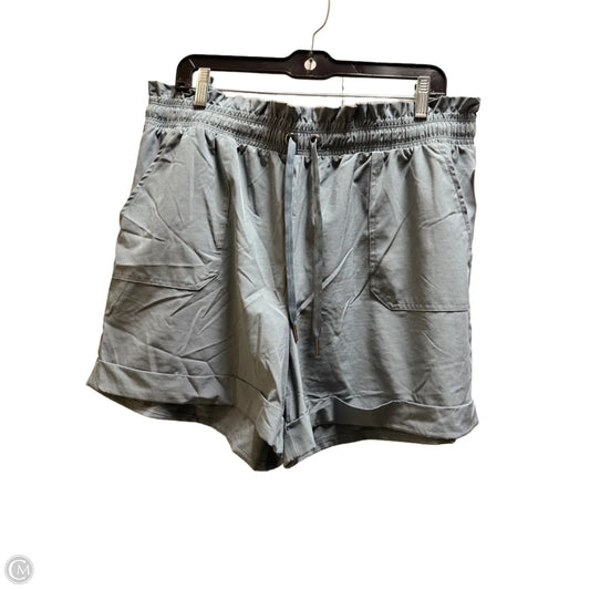 Athletic Shorts By Danskin In Blue, Size: L