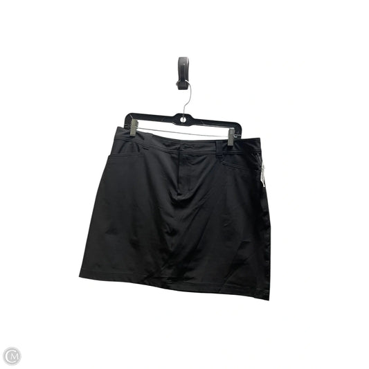 Athletic Skirt By Eddie Bauer In Black, Size: 12