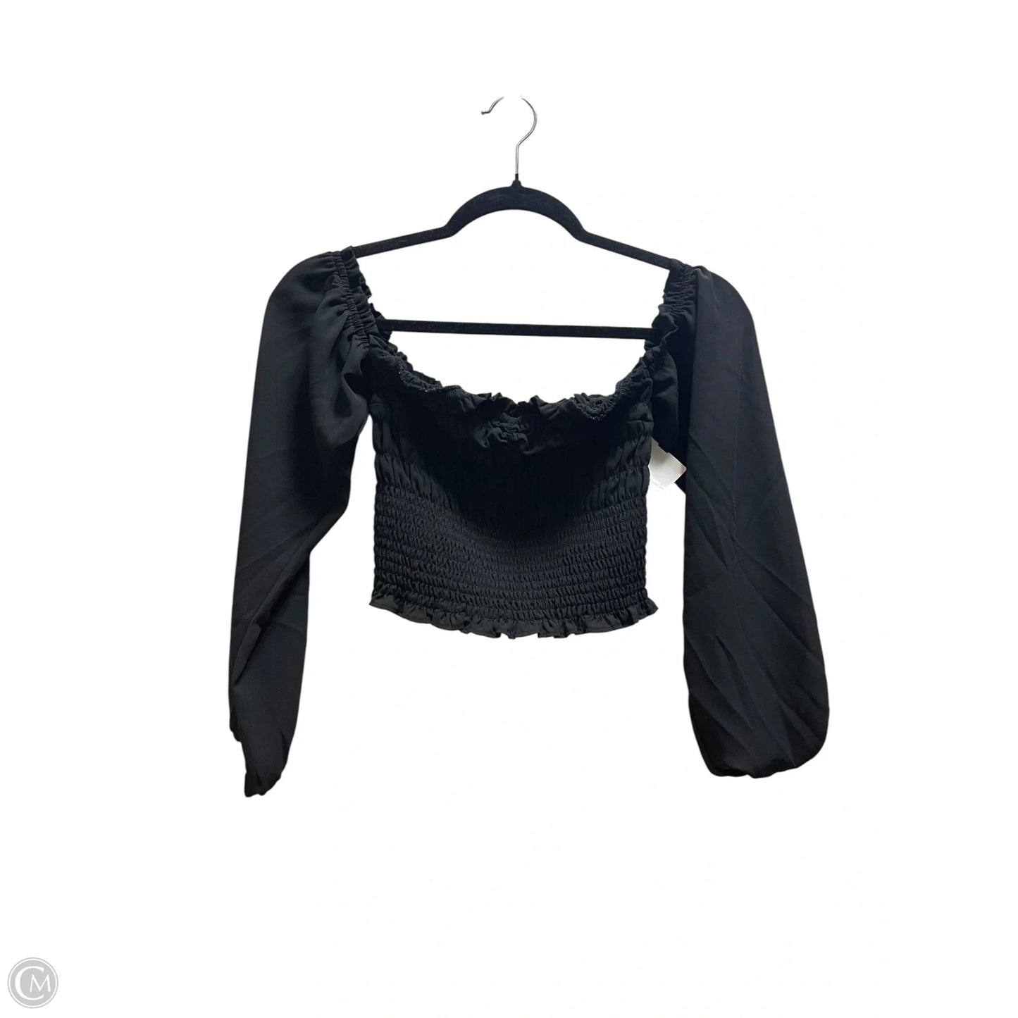 Top Long Sleeve Basic By Abercrombie And Fitch In Black, Size: S