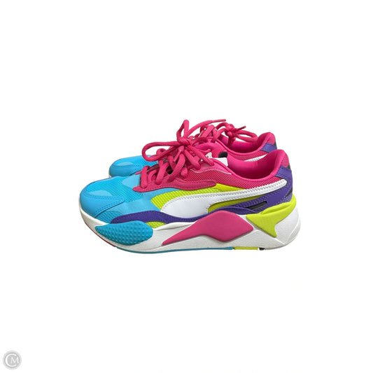 Shoes Athletic By Puma In Multi-colored, Size: 8