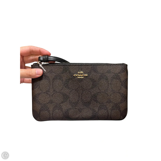 Wristlet Designer By Coach, Size: Medium