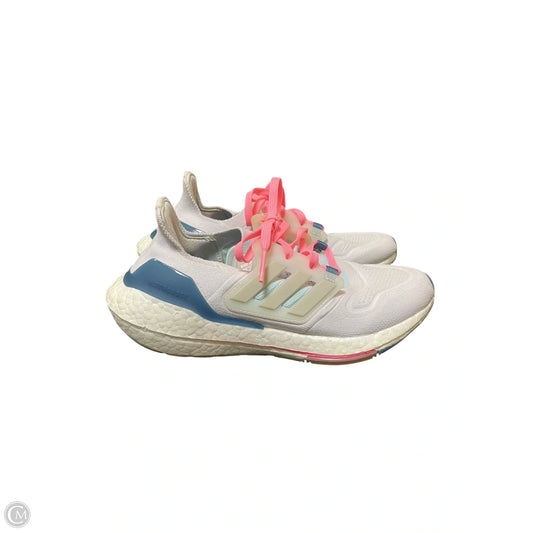 Shoes Athletic By Adidas In White, Size: 6