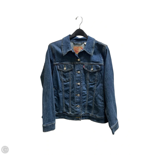 Jacket Denim By Levis In Blue Denim, Size: 1x