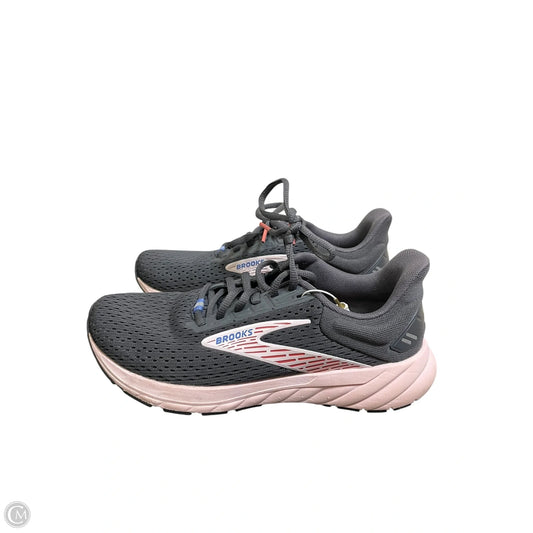 Shoes Athletic By Brooks In Grey, Size: 6.5