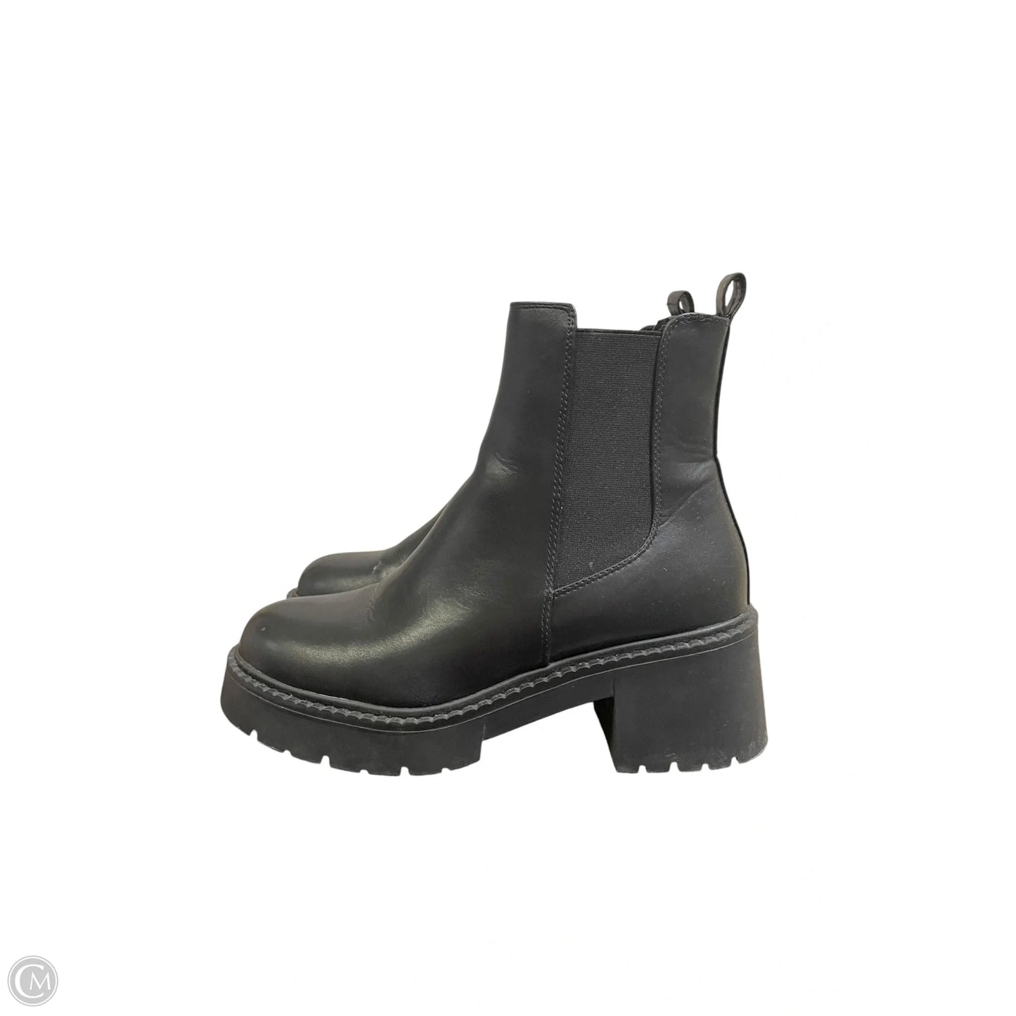 Boots Ankle Heels By Madden Girl In Black, Size: 10
