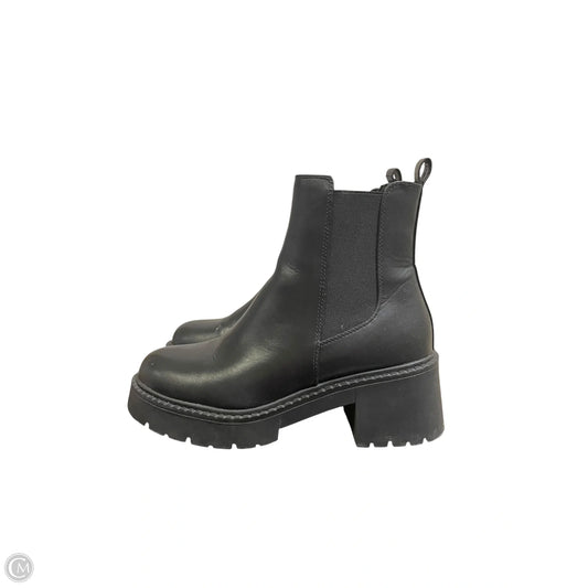 Boots Ankle Heels By Madden Girl In Black, Size: 10