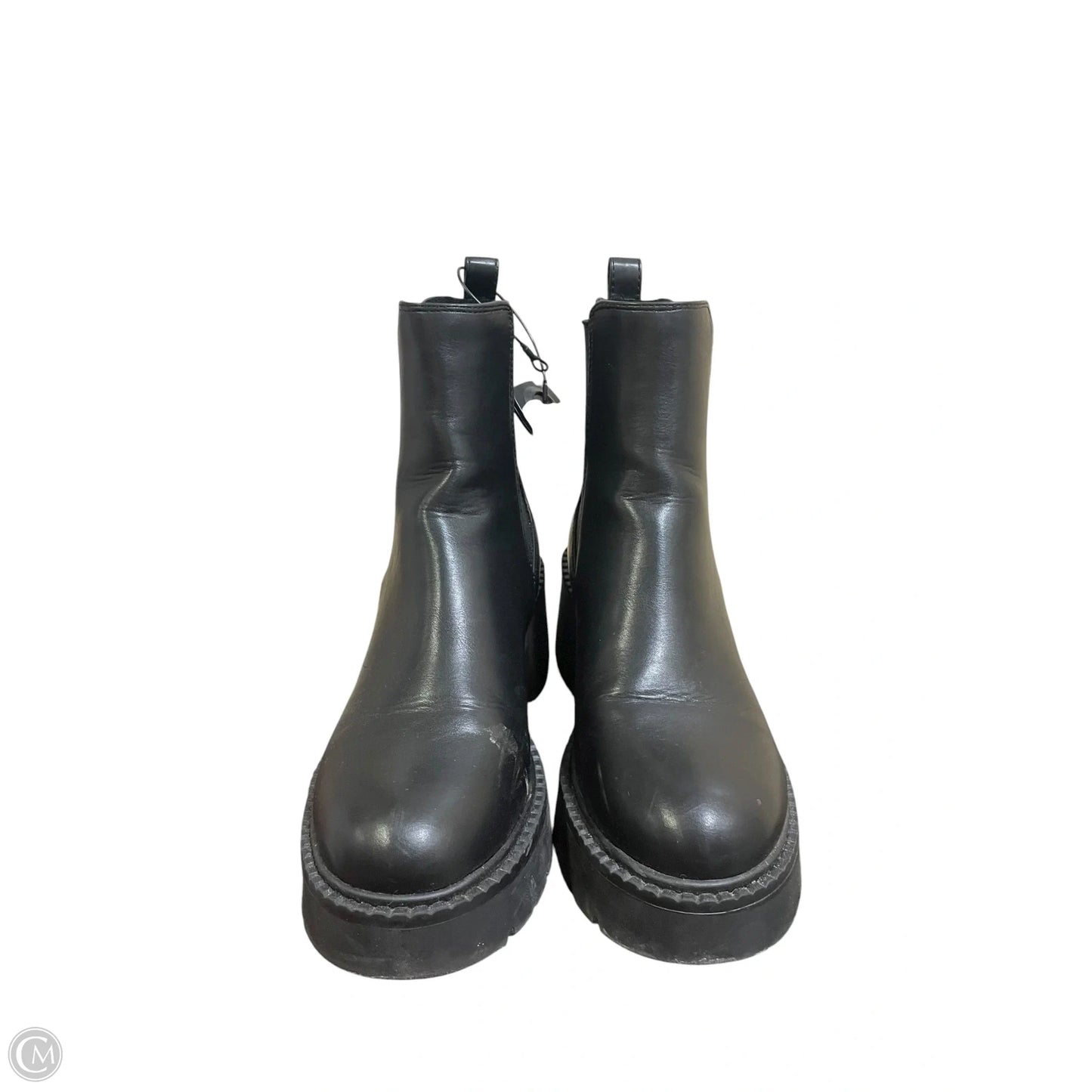 Boots Ankle Heels By Madden Girl In Black, Size: 10