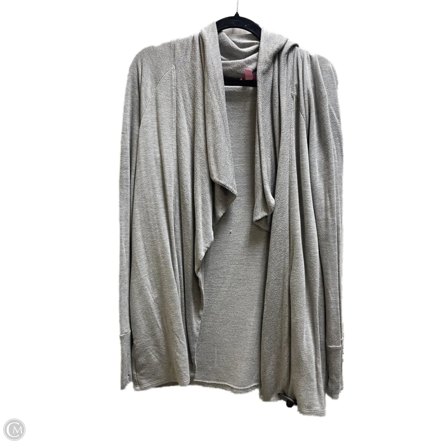Sweater Cardigan Designer By Lilly Pulitzer In Grey, Size: M