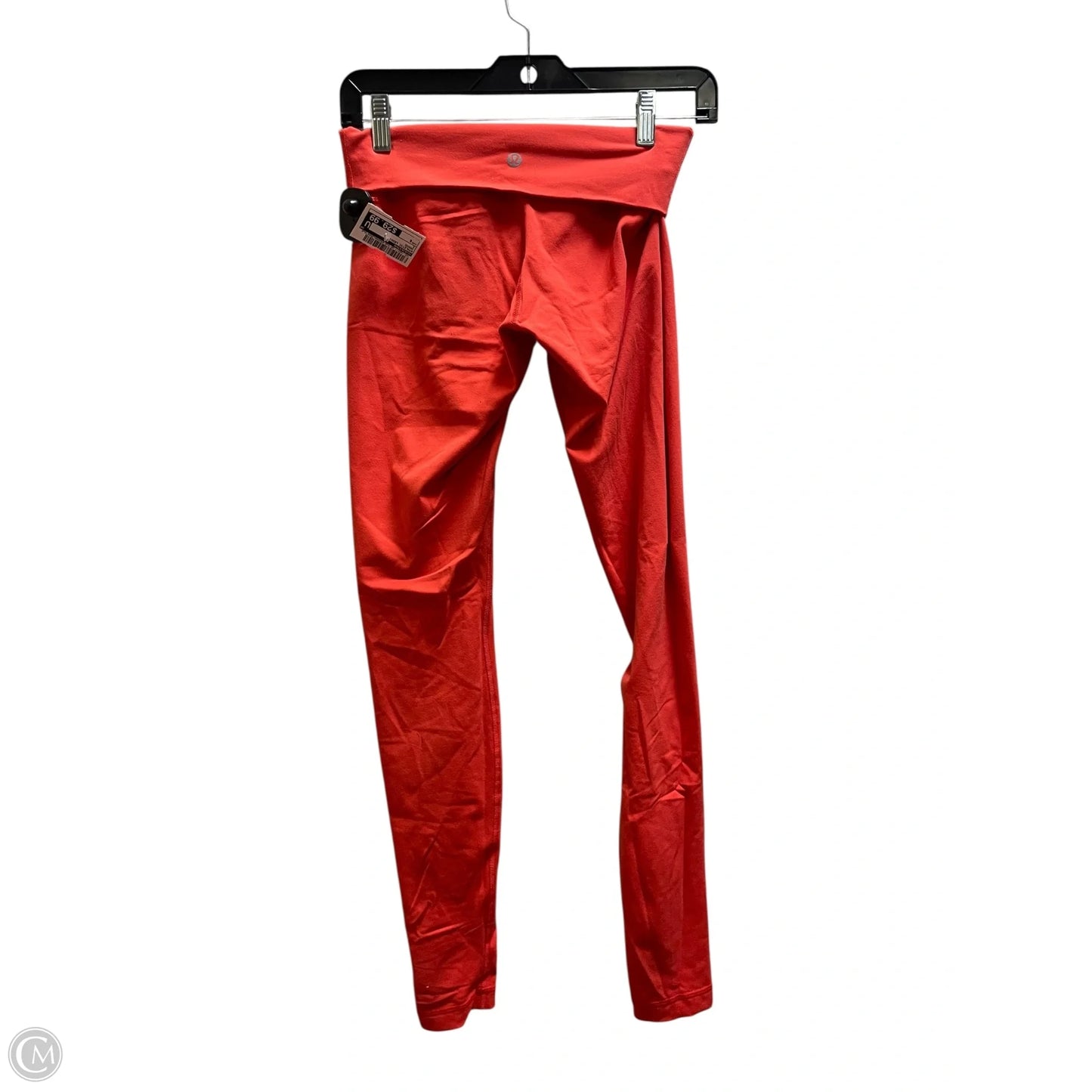 Athletic Leggings By Lululemon In Orange, Size: 6