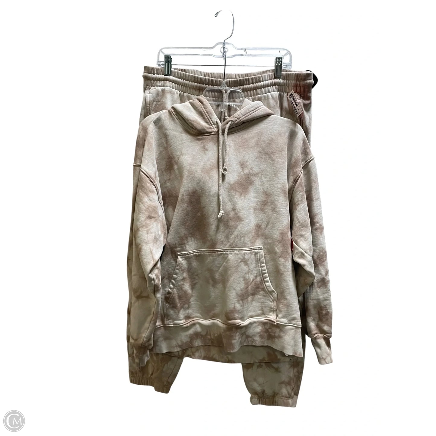 Pants Set 2pc By Tna In Tan, Size: 1x